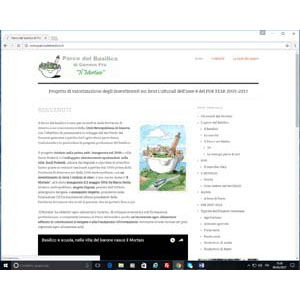 	Parco del Basilico: website 	